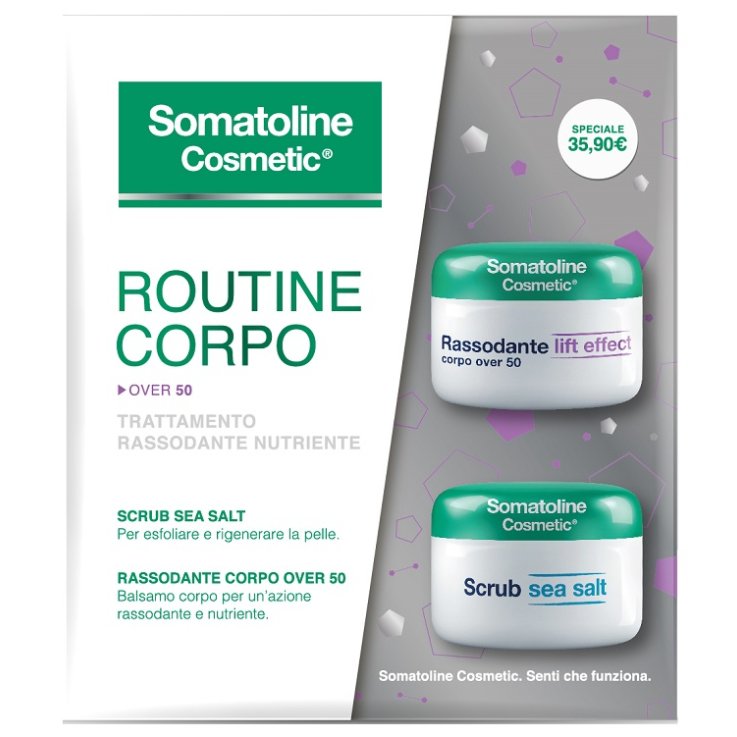 Somatoline Cofanetto Routine Corpo Rassodante Over 50 200ml + Scrub Sea Salt 350 g