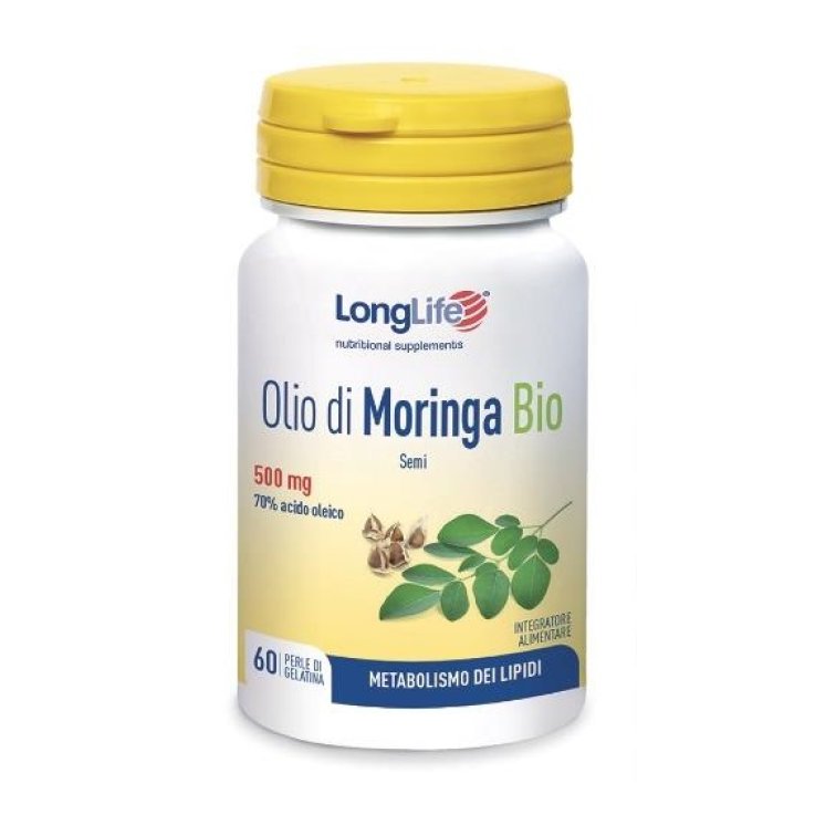 LONGLIFE OLIO MORINGA BIO 60PRL