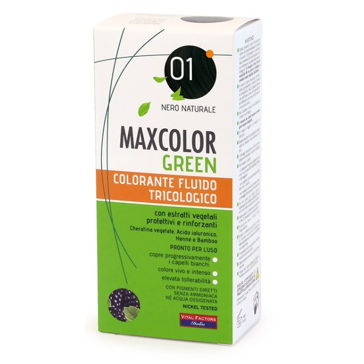 MAXCOLOR GREEN 01 NERO NAT