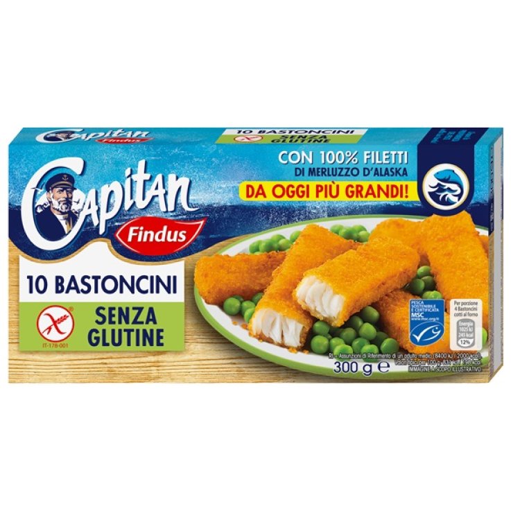 FINDUS BASTONCINI MERLUZZO 10P