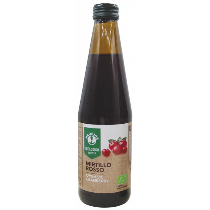 Probios succo di mirtillo rosso cranberry