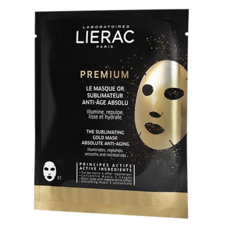 LIERAC PREMIUM MASCHERA ORO 4P