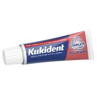Kukident Plus Original Crema Adesiva 40g - Adesivo per Protesi Dentarie con Tenuta Extra Forte