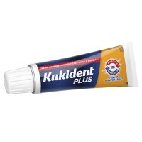 Kukident Plus Doppia Azione 40g - Crema Adesiva per Protesi Dentarie