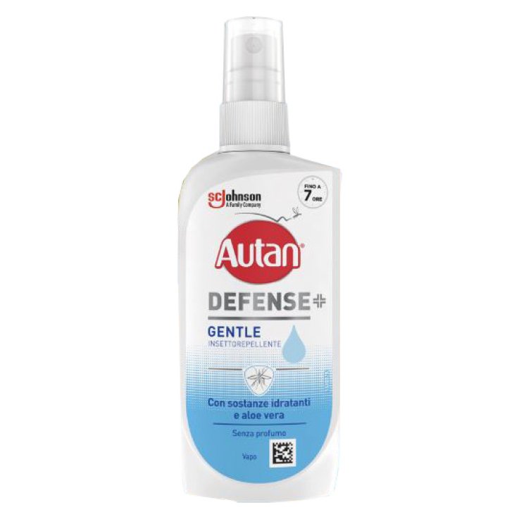 Autan Defense Gentle Spray Antizanzare Con Aloe Vera Vapo Insetto Repellente 100ml