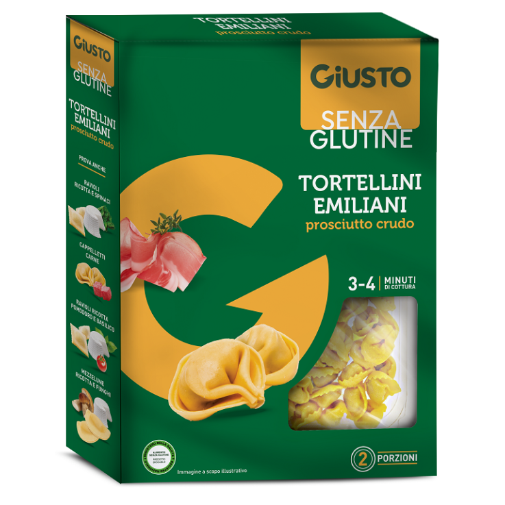 GIUSTO S/G TORTELLINI CRUD250G