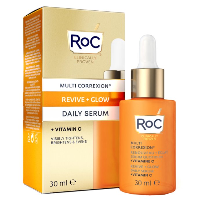 Roc Multi Correxion Revive&Glow Siero Viso Illuminante 30ml