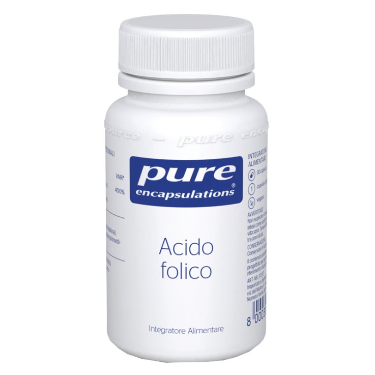 PURE ENCAPSUL ACIDO FOLICO 30CPS