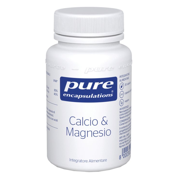 PURE ENCAPSUL CALCIO&MAGNESIO 30