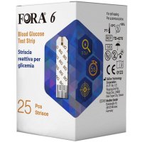 FORA 6 CONNECT STRISCE GLICEMIA