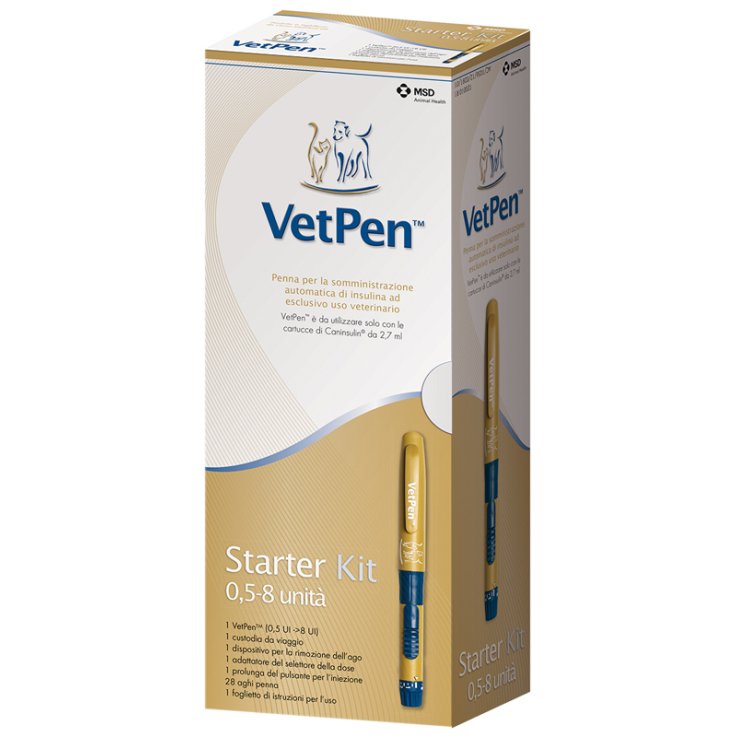 V CANINSULIN VETPEN 8UI STARTER