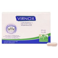 Virnox Naturincas 20 Capsule - Integratore Alimentare con Lattoferrina e Vitamina D3