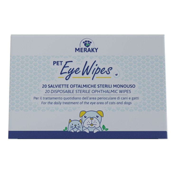 V PET EYE WIPES SALVIETT OFT. 20