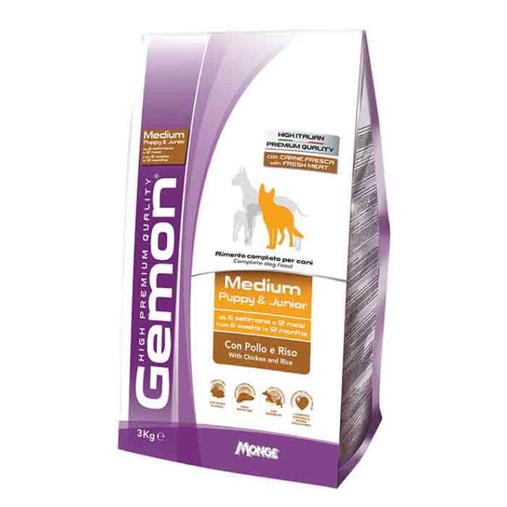 V GEMON MED PUPPY POLLO RISO 15K