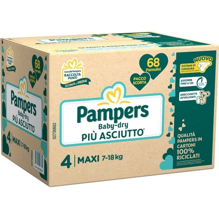 PAMPERS BD QUADRI DWCT MAX68PZ