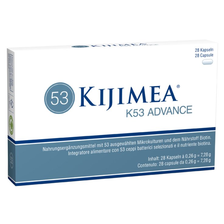 Kijimea K53 Advance - Integratore Alimentare a Base di Batteri Lattici - 28 Capsule