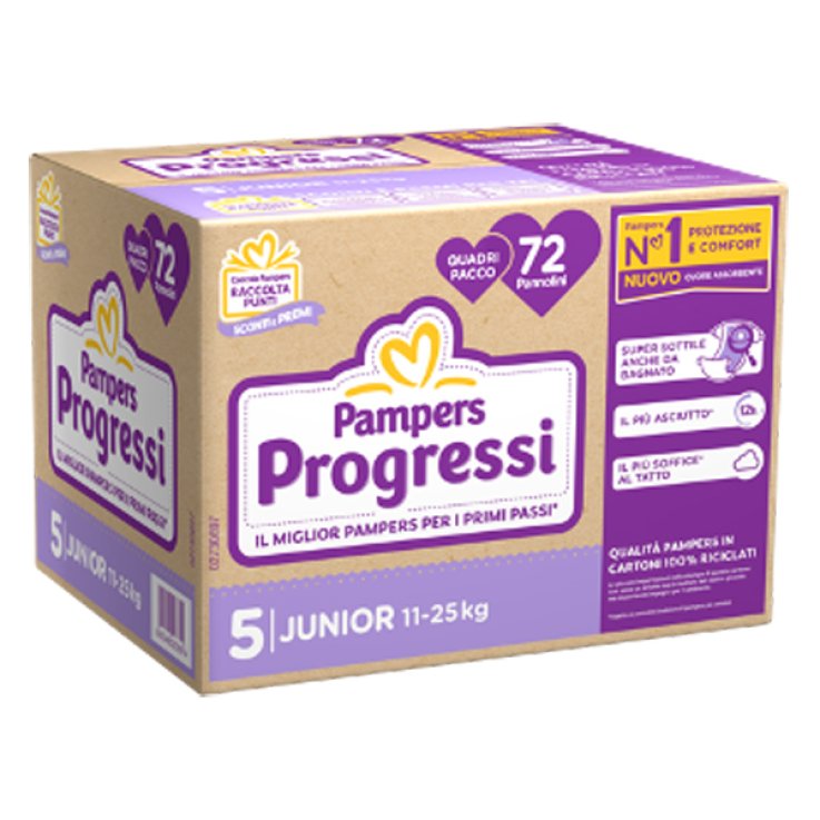 PAMPERS PROG.JUN 11-25KG 72PZ(SC