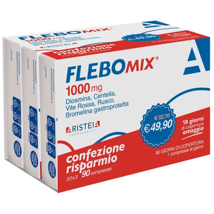 FLEBOMIX*1000mg 90Cpr Tri-Pack