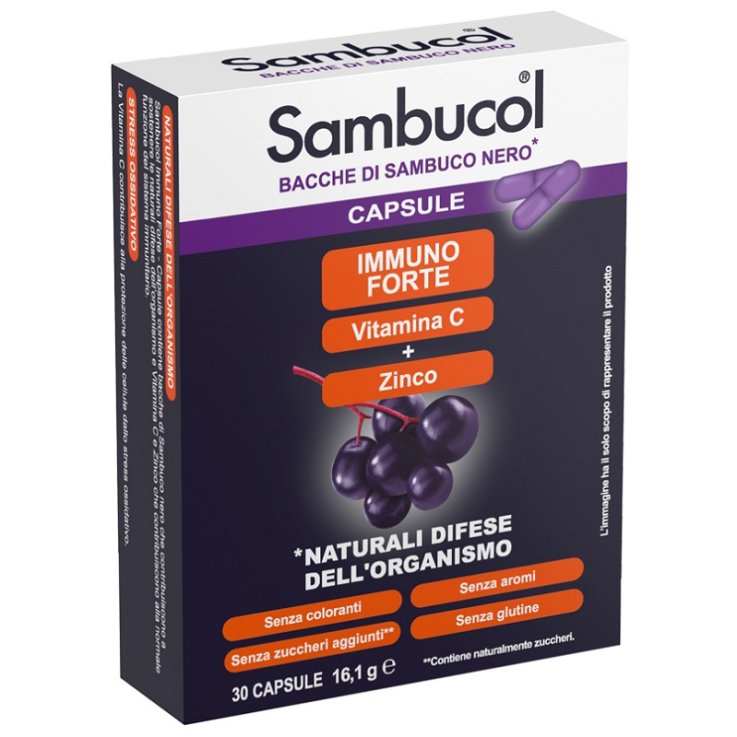 SAMBUCOL IMMUNOFORTE 30CPS