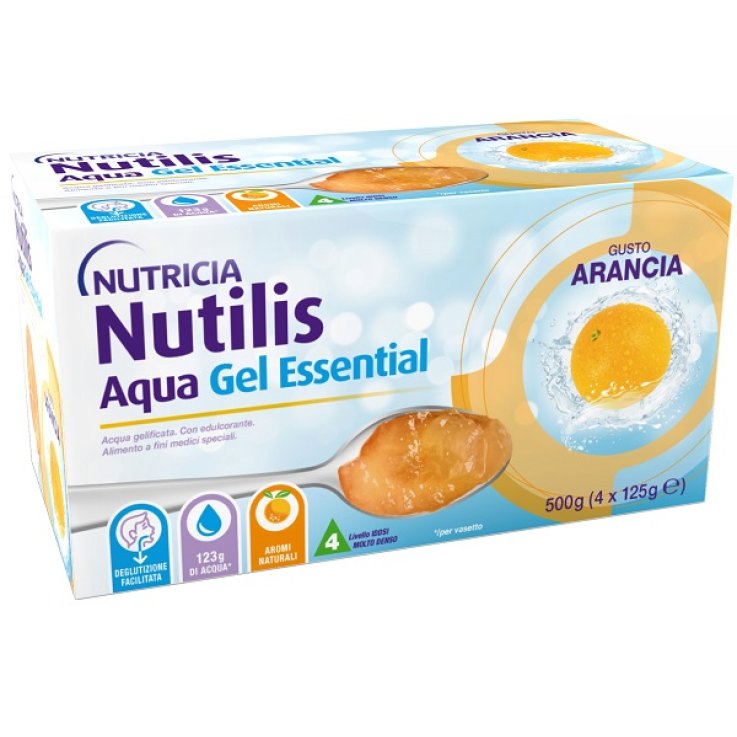 NUTILIS AQUA GEL ARANCIA 4X125GR