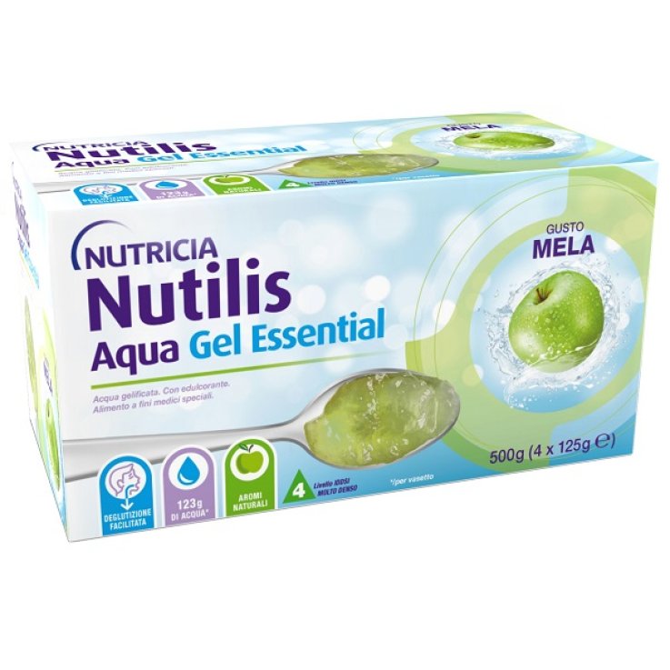 NUTILIS AQUA GEL MELA 4X125GR