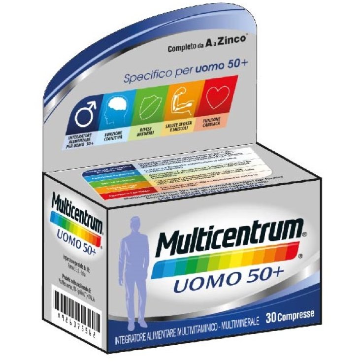 MULTICENTRUM UOMO 50+ 30CPR