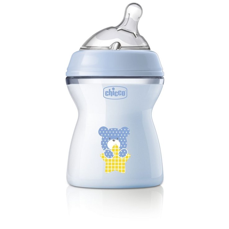 CHI BIB NAT FEEL 2M+ AZZ 250ML