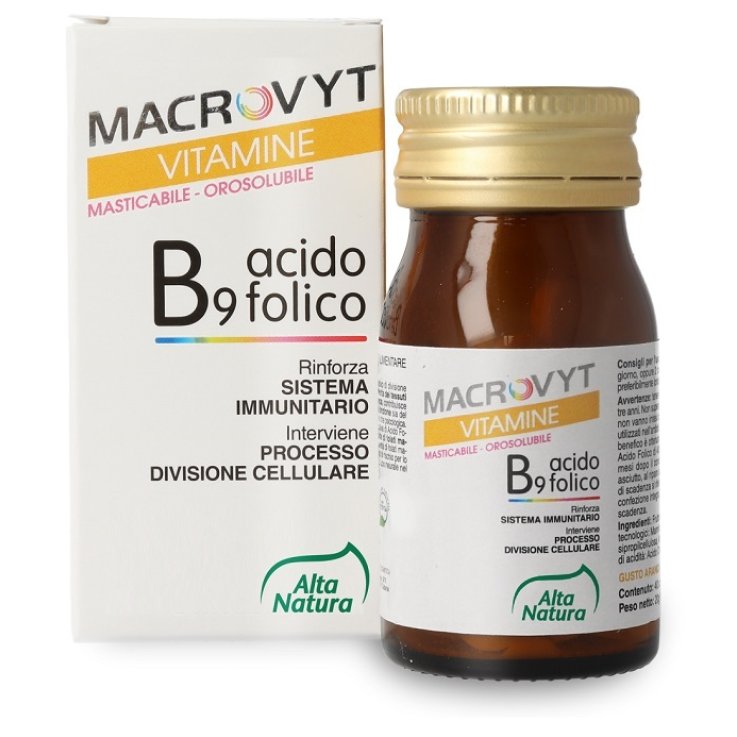 MACROVYT ACIDO FOLICO 40CPR