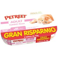 PETREET NATURA TONNO ROSA 70G