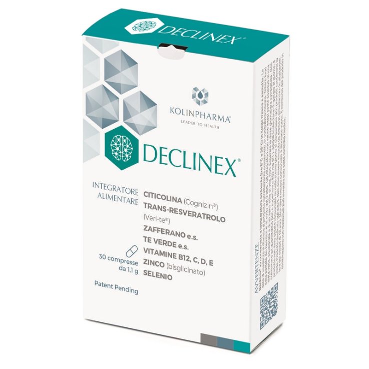 Declinex - Integratore Alimentare per il Benessere Cognitivo (30 Compresse)