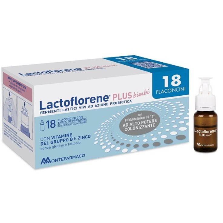 Lactoflorene Plus Bimbi 18 Flaconcini