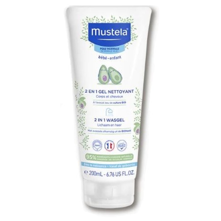 MUSTELA BEBE GEL DETERG.2IN1 CRP