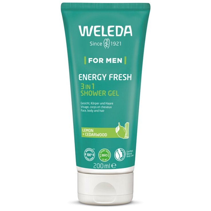 WELEDA GEL/DOCCIA FOR MEN 3IN1 E