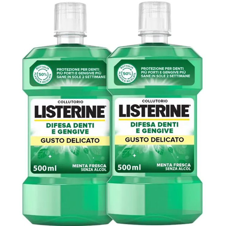 LISTERINE DIF.DEN/GENG.2X500MLS/