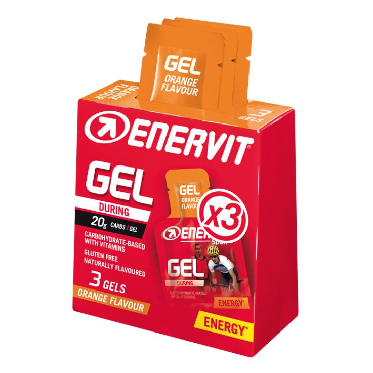 ENERVIT SP.GEL PACK ARANCIA 3X25