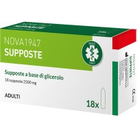 GLICEROLO 18 Supp.Ad.2500mgN.A