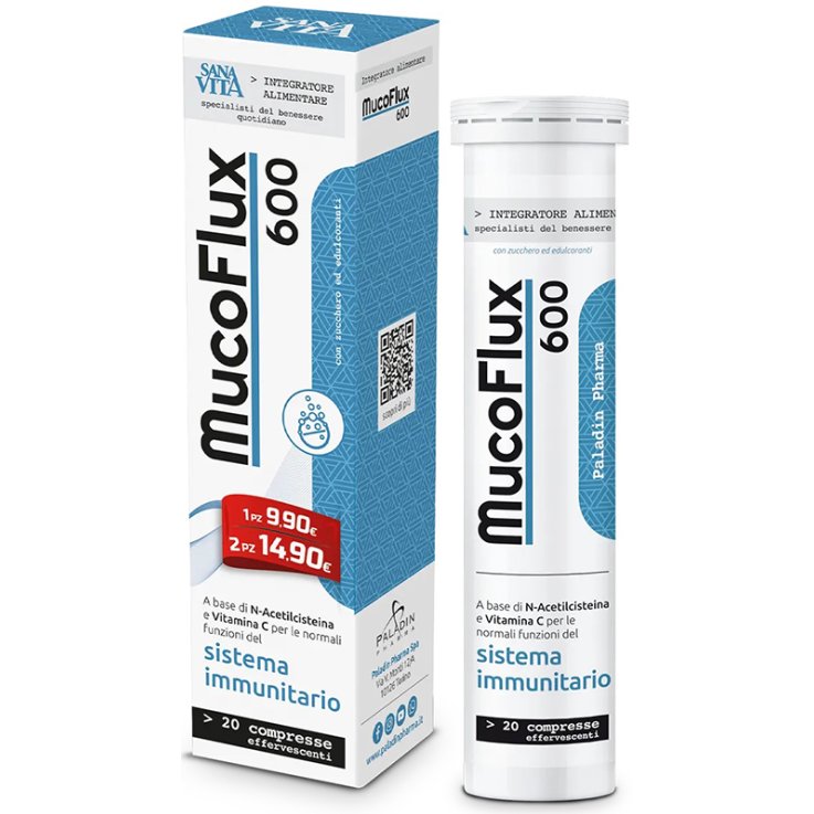 SANAVITA MUCOFLUX 600 20CPR EFF
