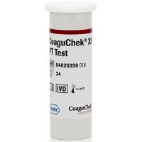 Strisce reattive per dispositivo utodiagnostico Coaguchek Xs Pt Test 24 Pezzi Roche