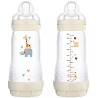 MAM BIB EASY ST.PL 320ML NEU 4M+