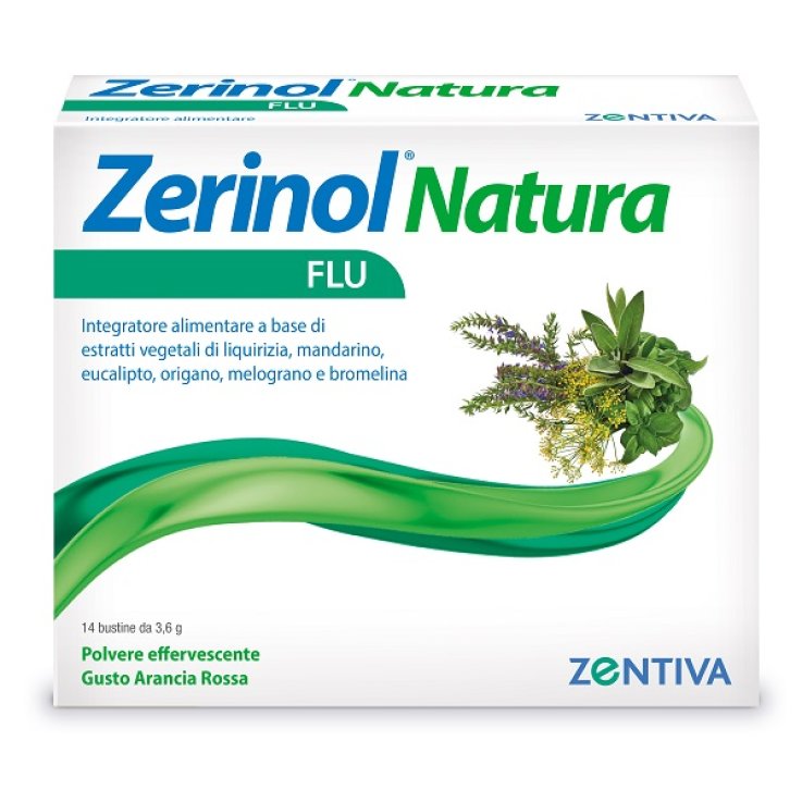 ZERINOL NATURA FLU 14BST POLV EF