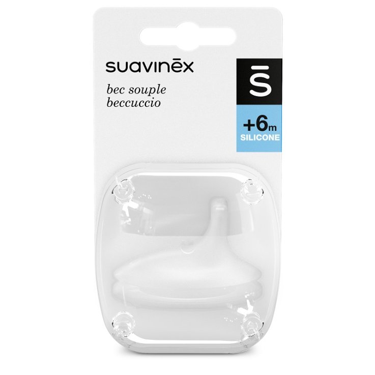 SUAVINEX TETT SIL BIB A/GT +6M