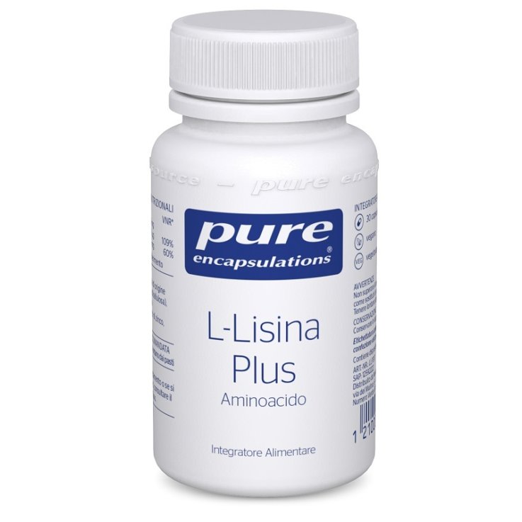 PURE ENCAPSUL L-LISINA PLUS 30CP