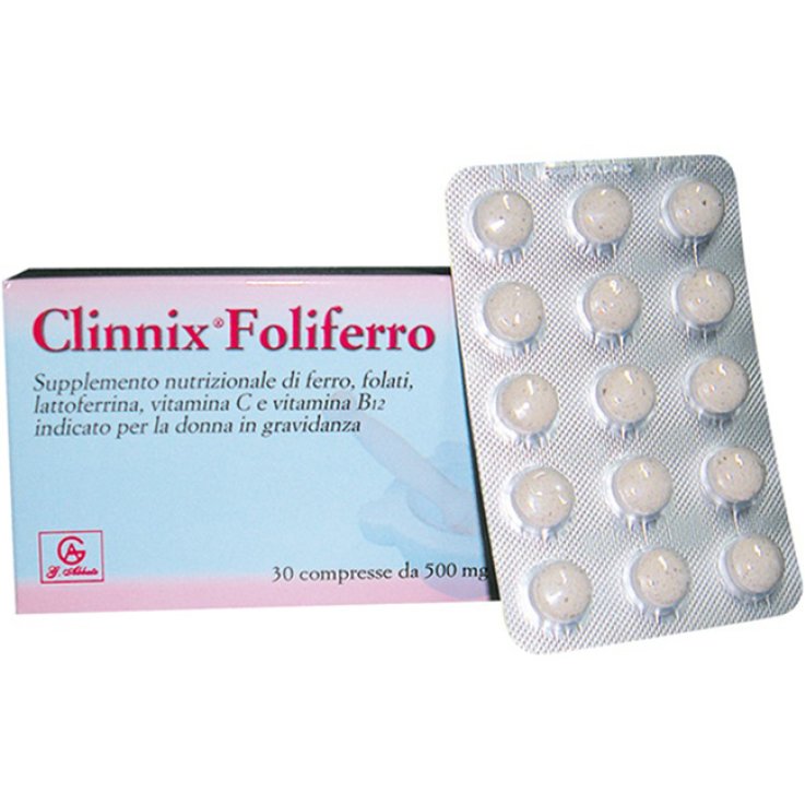 CLINDERM Foliferro 30Cpr 500mg