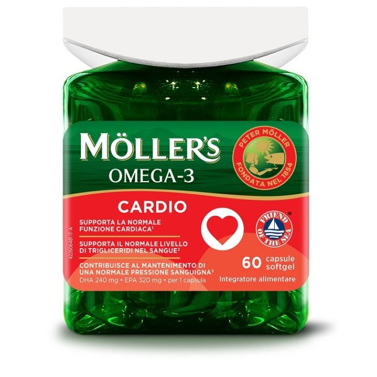 MOLLER'S Omega3 Cardio  60 Cps