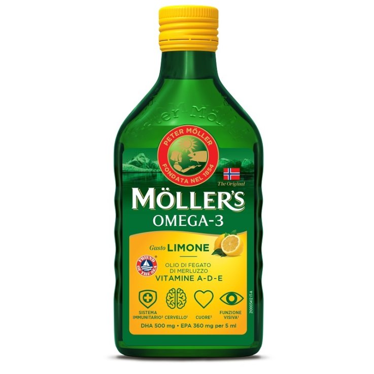 MOLLER'S OMEGA 3 OLIO LIM 250ML