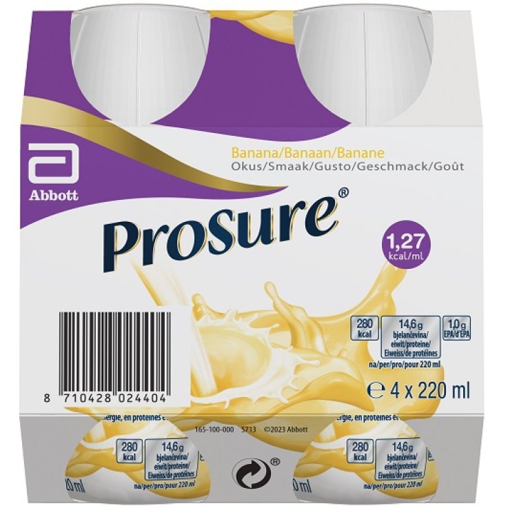 PROSURE BANANA 4BOTT 220ML(IPERP