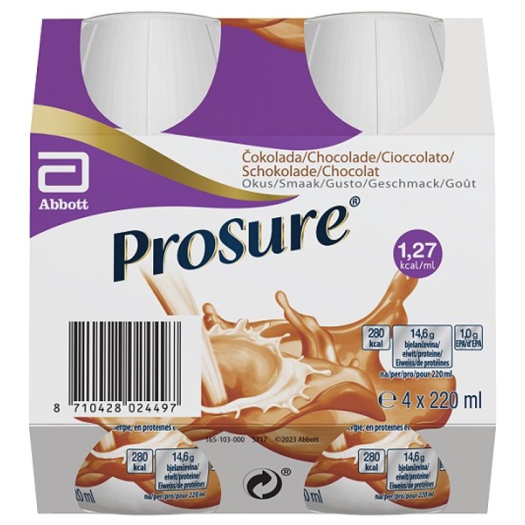 PROSURE CIOCCOLATO 4BOTT 220ML