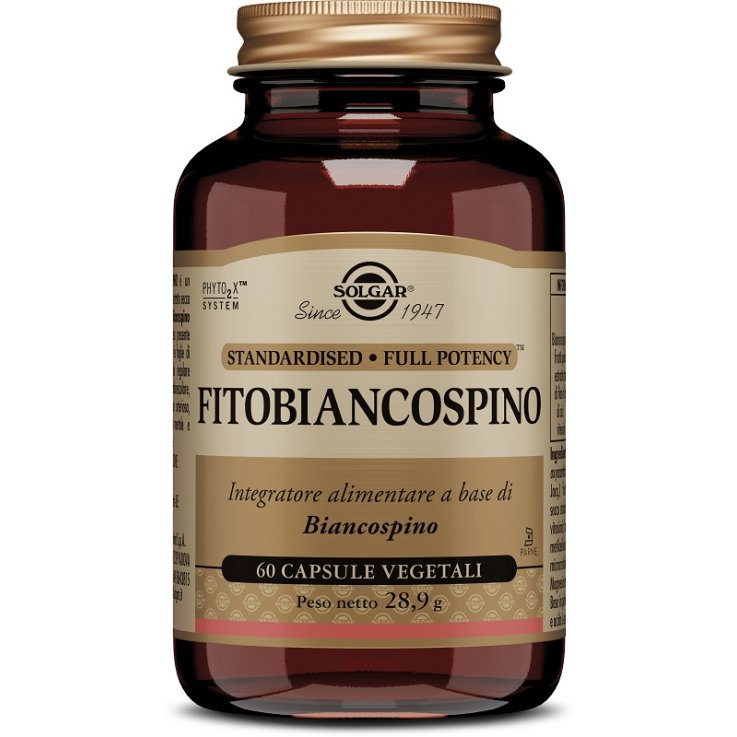 SOLGAR FITOBIANCOSPINO 60CPS VEG