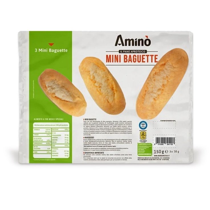 Amino' Mini Baguette 3 Pezzi Da 50g