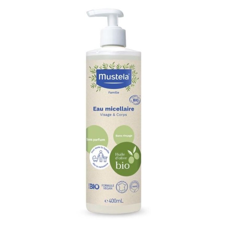 MUSTELA ACQUA MICELLARE BIO 400M